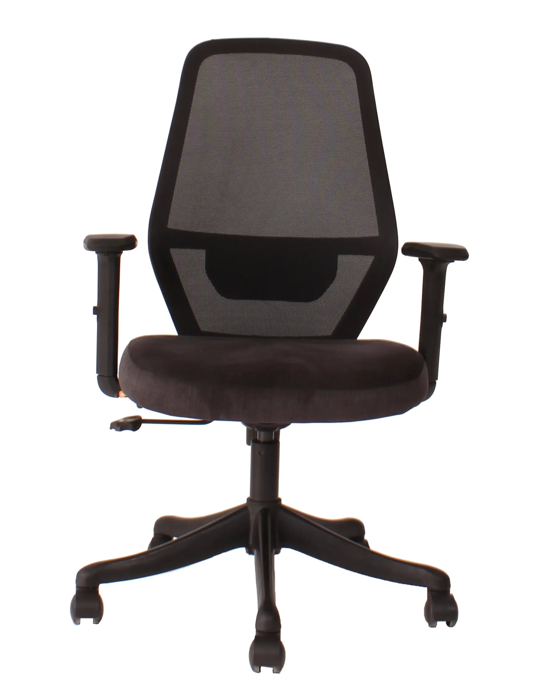 Management Chair - In Black Color With Front View